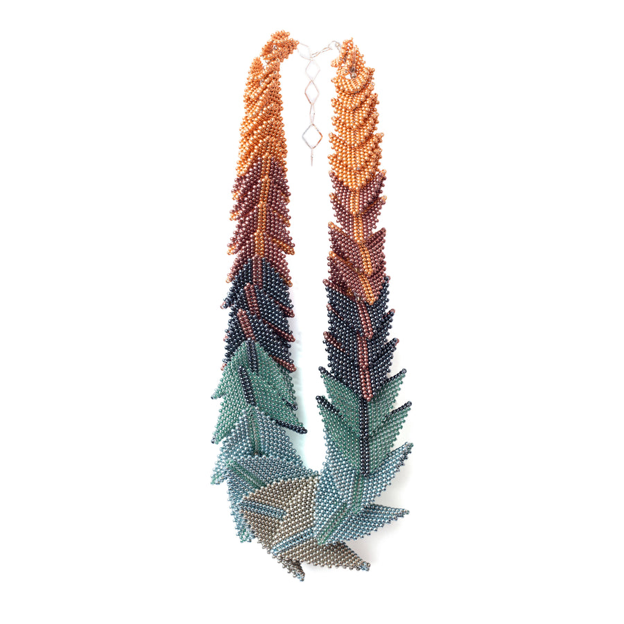 Thousand Hills Necklace in Turquoise and Copper