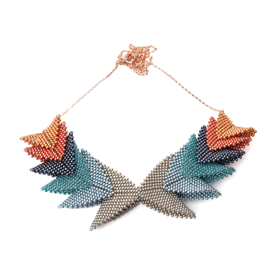 Thousand Hills Elements Necklace in Turquoise and Copper