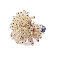 Ocean Floor Ring in Light Gold